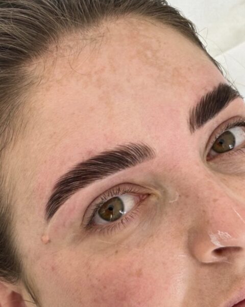 BROW SHAPE AND TINT AT THE LAB RETREAT IN KERSEY SUFFOLK