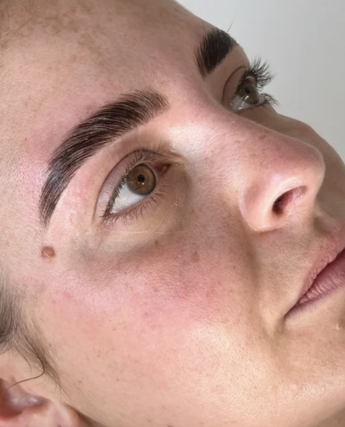brow sculpt and tint at The Lab Retreat in Kersey, Suffolk